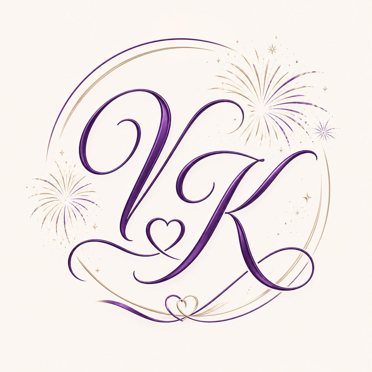 V & K monogram